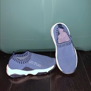 Kids Blue Slip-On Shoes